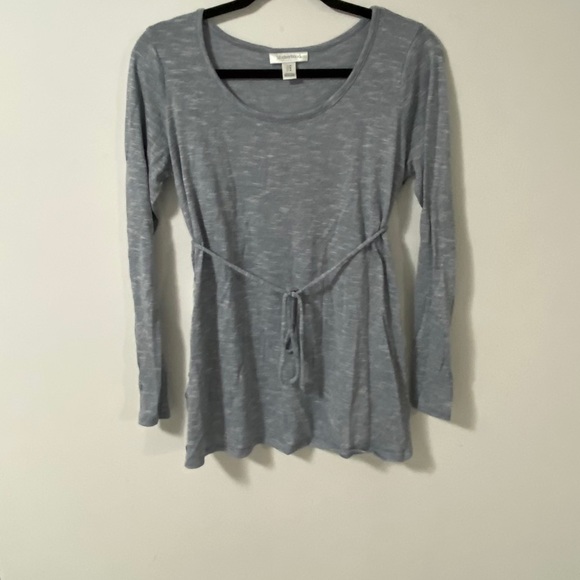 Motherhood Maternity Blue & Plaid Shirt Medium - Picture 4 of 4